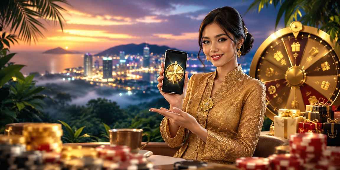 Pemain dari Kota Kinabalu menikmati permainan roulette popular di kasino dalam talian ff12
