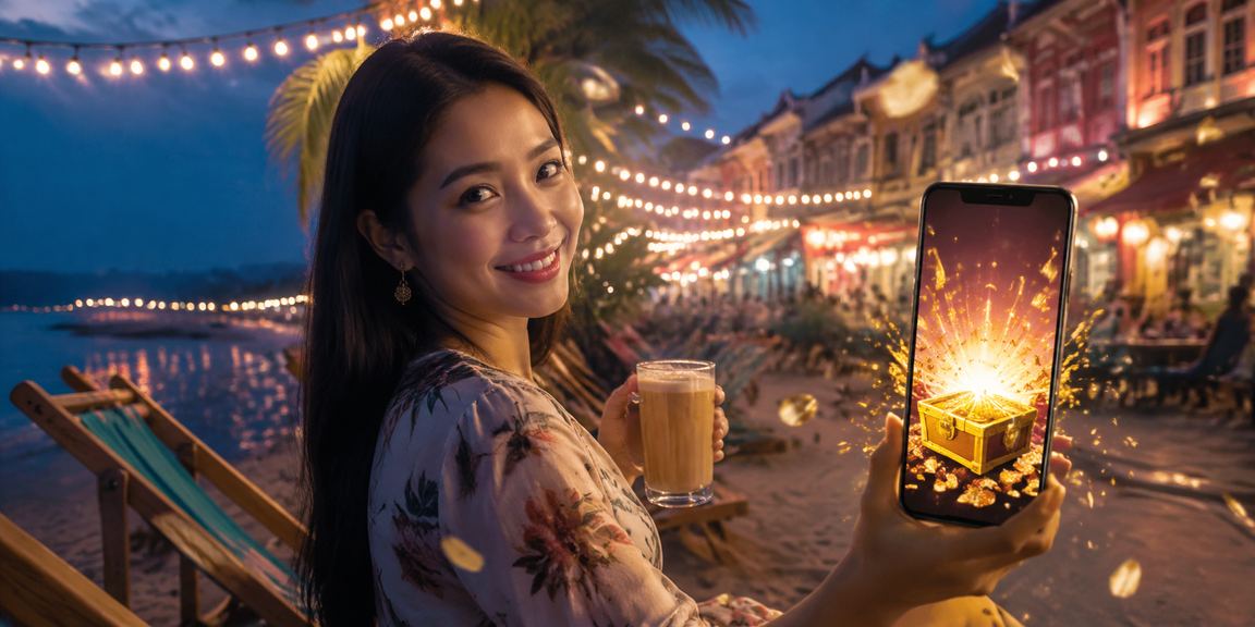 Pengguna di Melaka menggunakan telefon mudah alih untuk mengakses kasino ff12 dan membaca Soalan Lazim